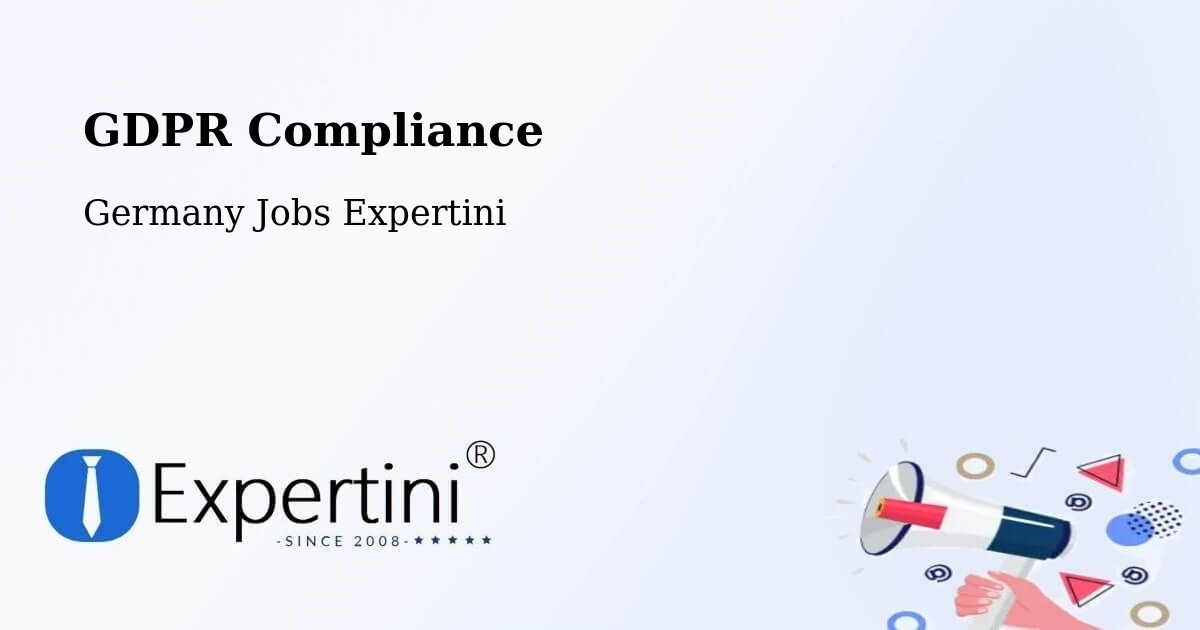 EU GDPR Compliance Statement – Barsinghausen - Germany Jobs Expertini