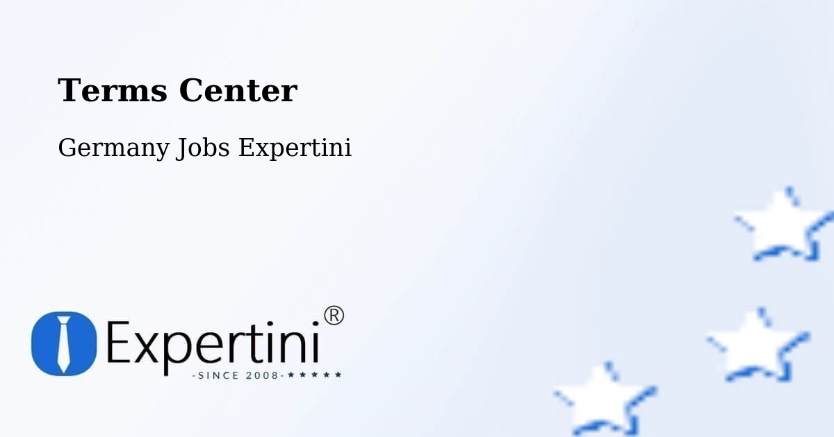 Terms of Service – Barsinghausen - Germany Jobs Expertini